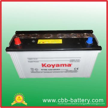 All Kinds of 12V Dry Charged Korean Auto Car Battery